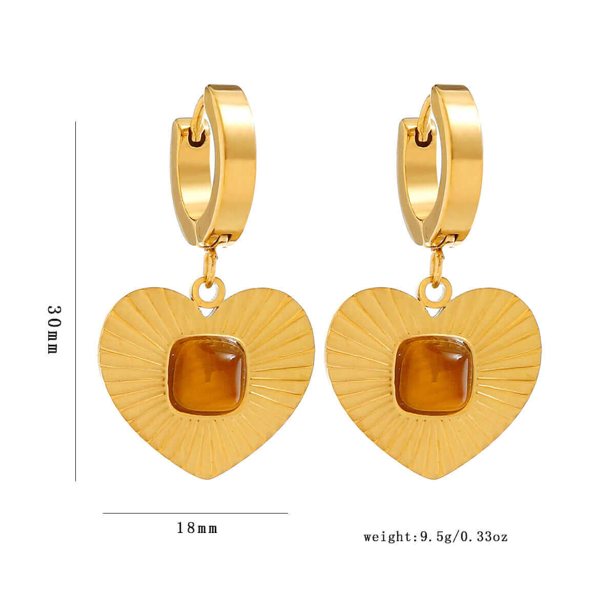 Cute Heart Shape Earrings