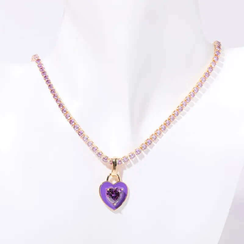 Elegant Modern Heart Necklace