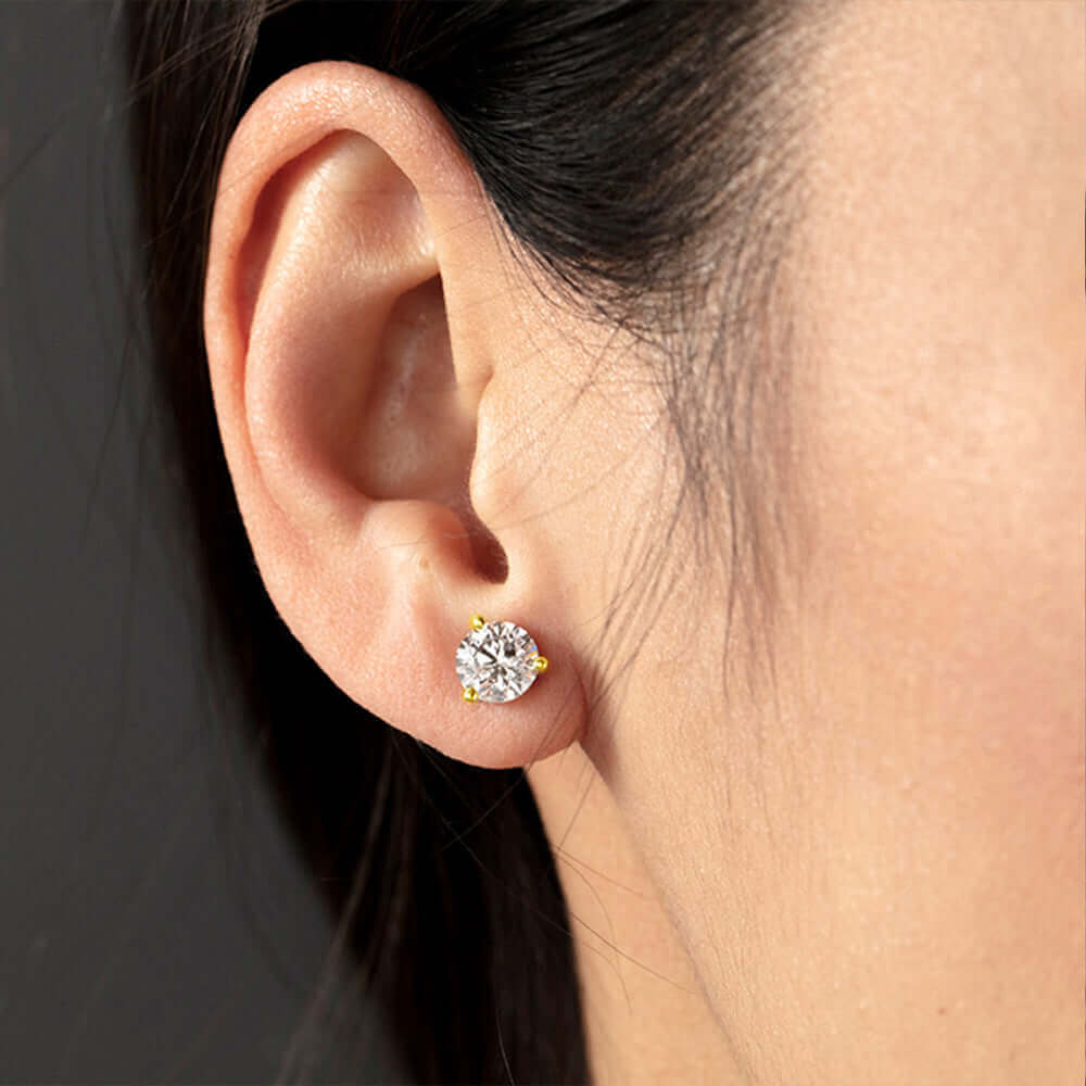 ﻿Elegant Simple Ear Studs