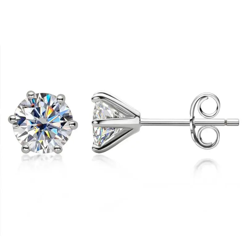 Heirloom Moissanite Earrings