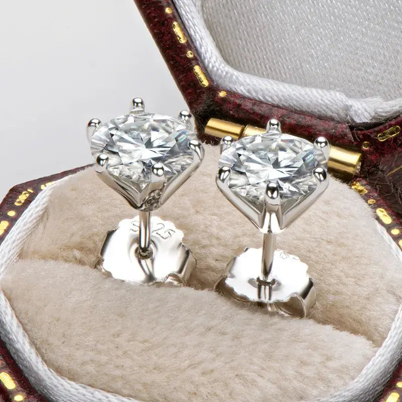 Heirloom Moissanite Earrings