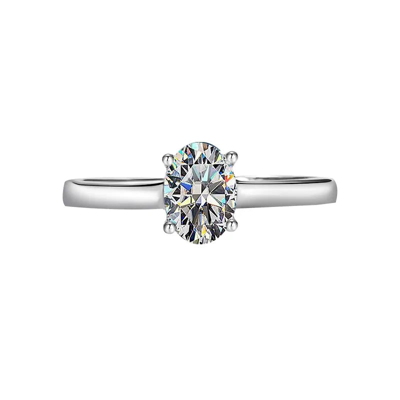 Moissanite Dream Solitaire Ring