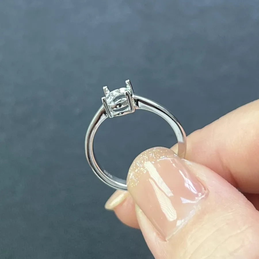 Moissanite Dream Solitaire Ring