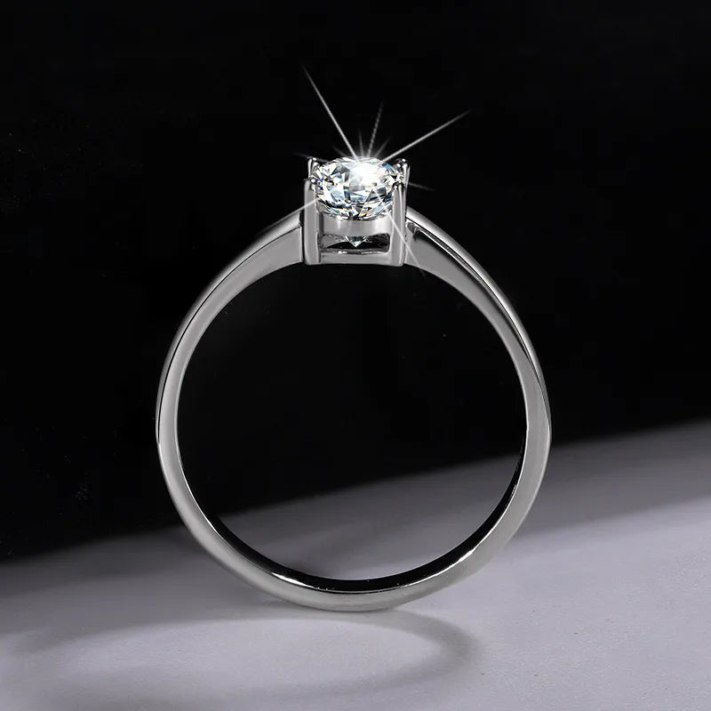 Moissanite Dream Solitaire Ring