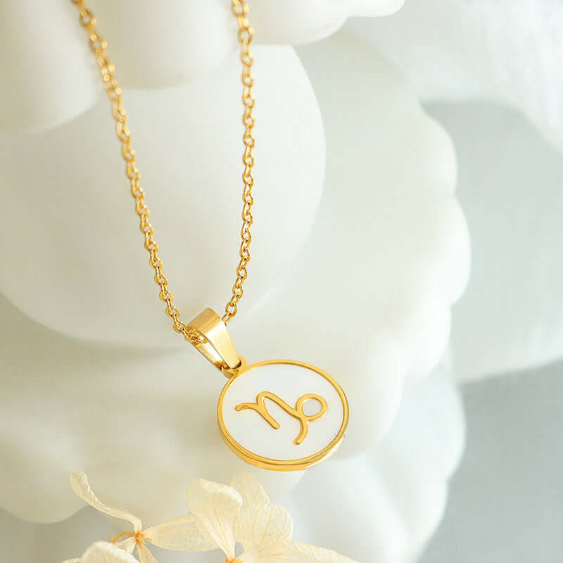 Elegant Constellation Shell Pendant Necklace