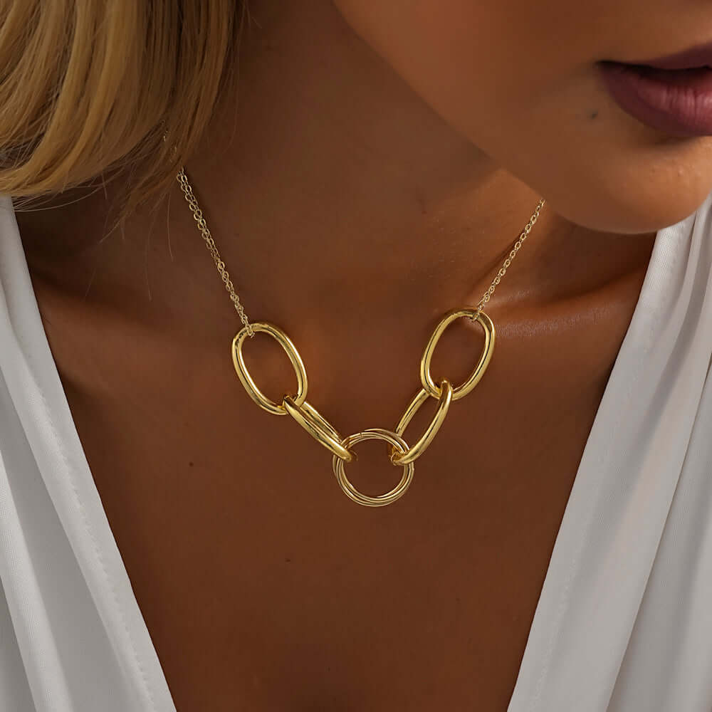 Elegant Streetwear Chain Necklace