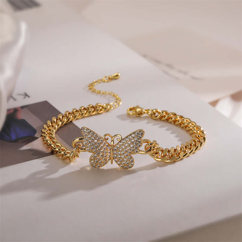 Luxurious Shiny Star and Butterfly Bracelets