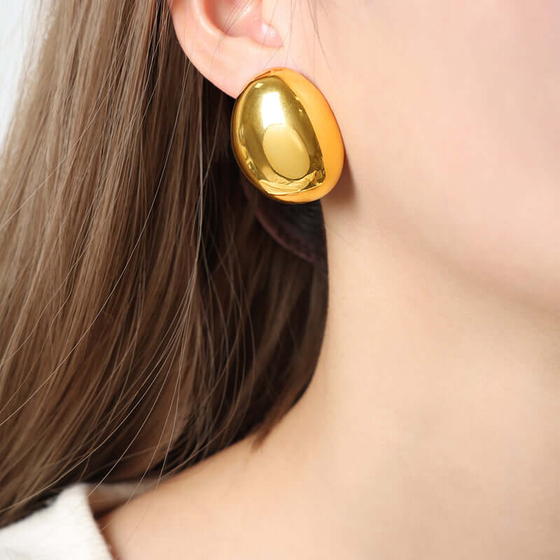 Simple Style Solid Color Earrings