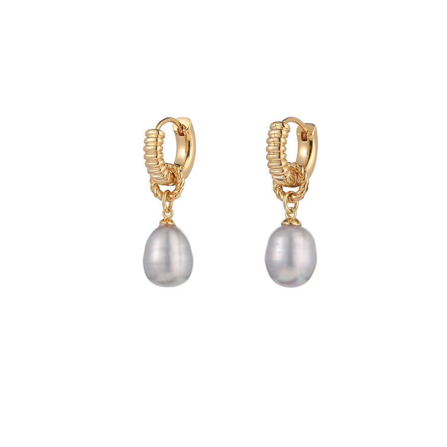 Elegant Style Pearl Drop Earrings