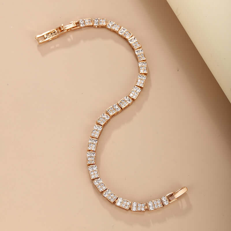 Glam 18k Gold Diamond Bracelets