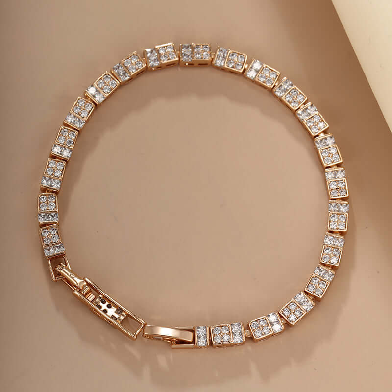 Glam 18k Gold Diamond Bracelets