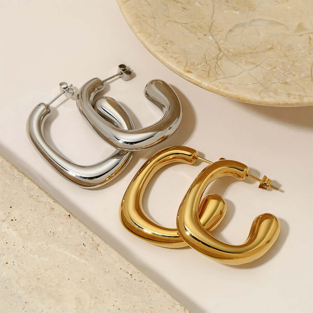 Simple Style Solid Color Earrings