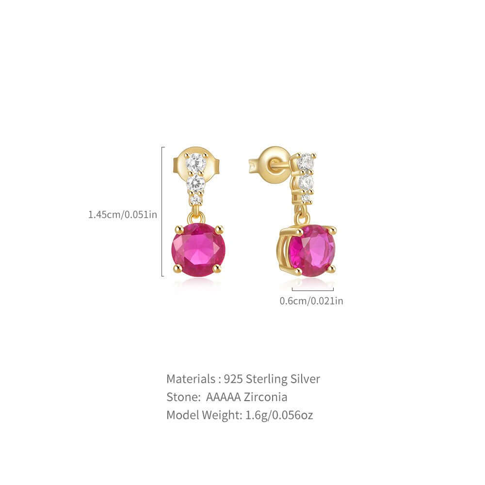 Elegant Shiny Drop Earrings