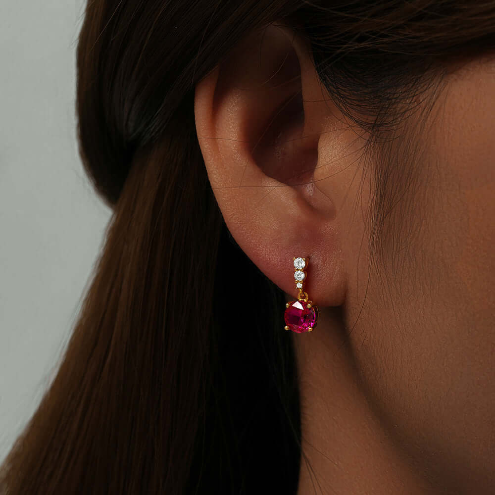 Elegant Shiny Drop Earrings