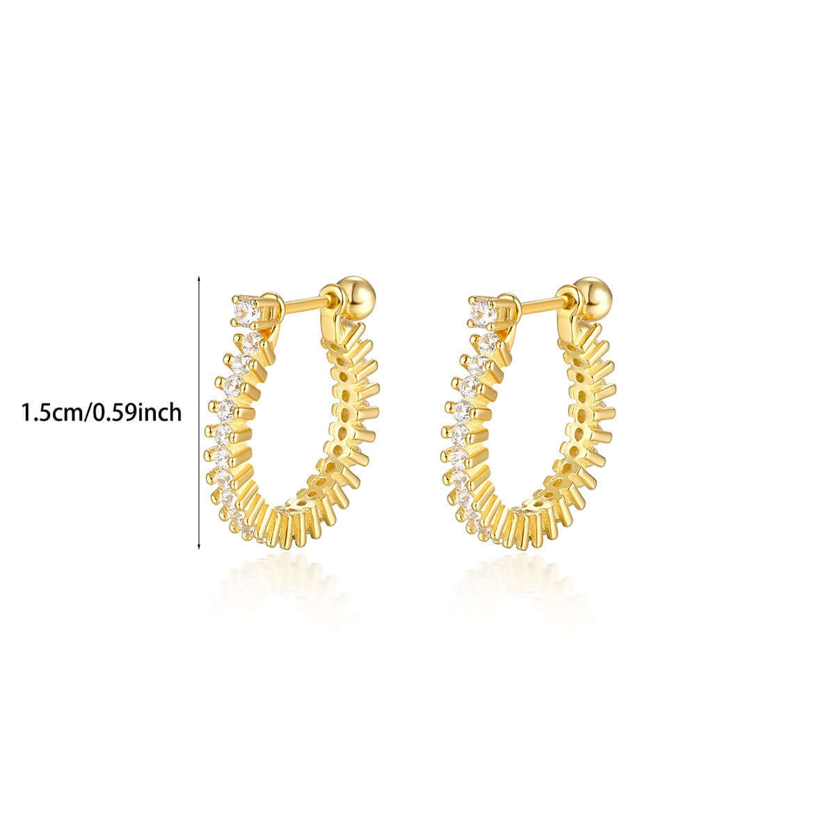 Casual U Shape Earrings