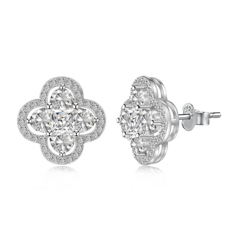 Clover Sparkle Studs