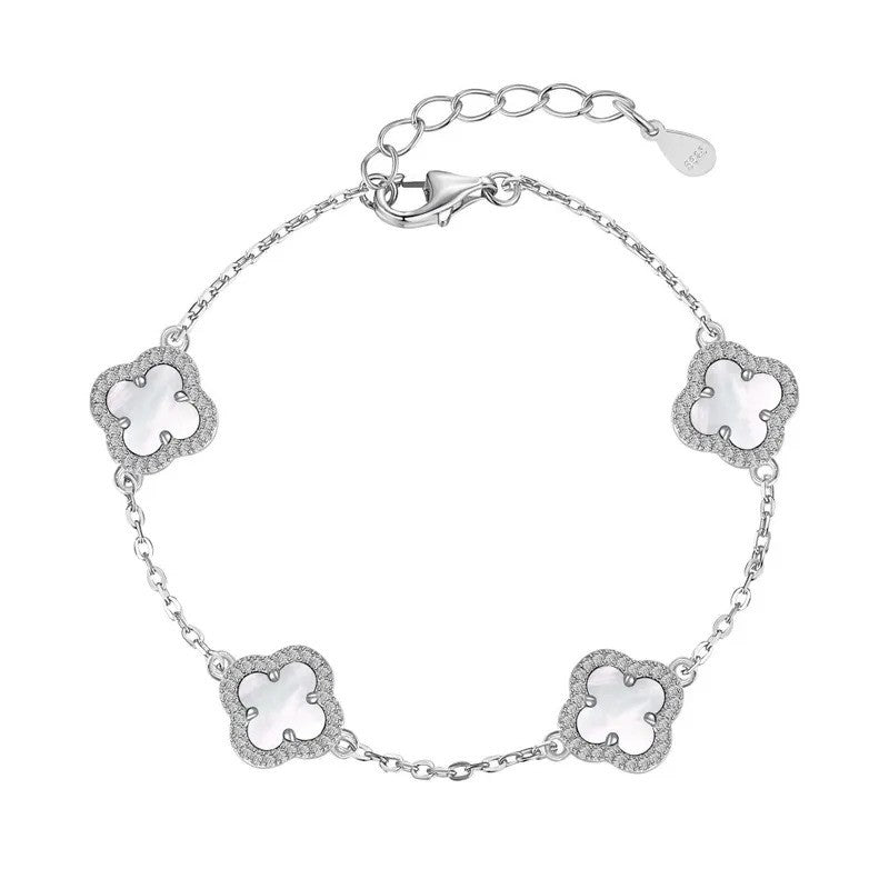 Shiny Clover Bracelet