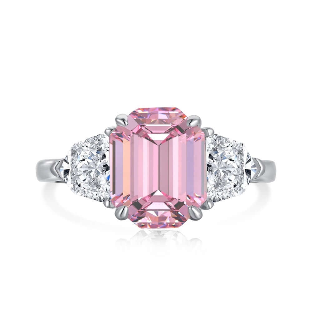 Pink Emerald Ring