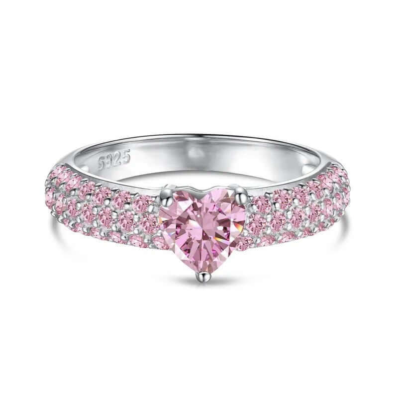 Pink Heart Ring