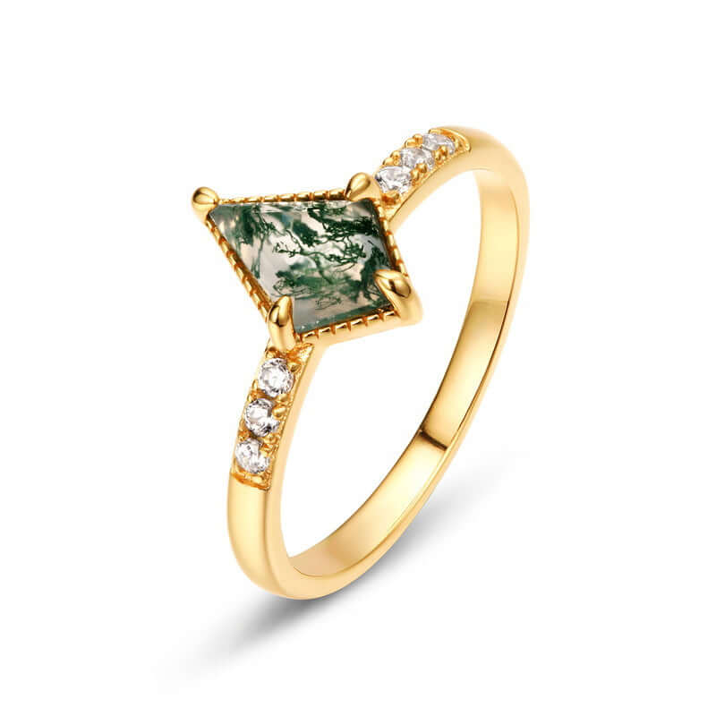 Serene Moss Ring