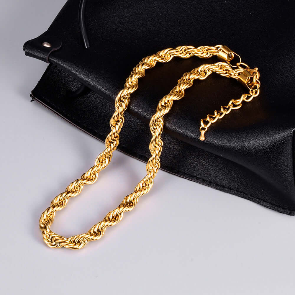 Solid Chain Fashion Necklace