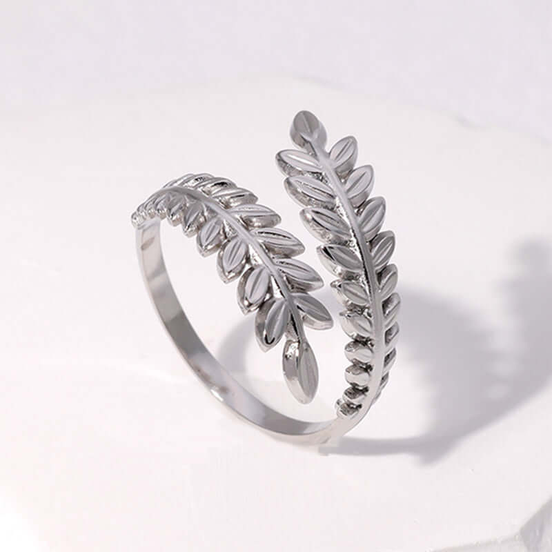 Sweet Leaf Open Ring