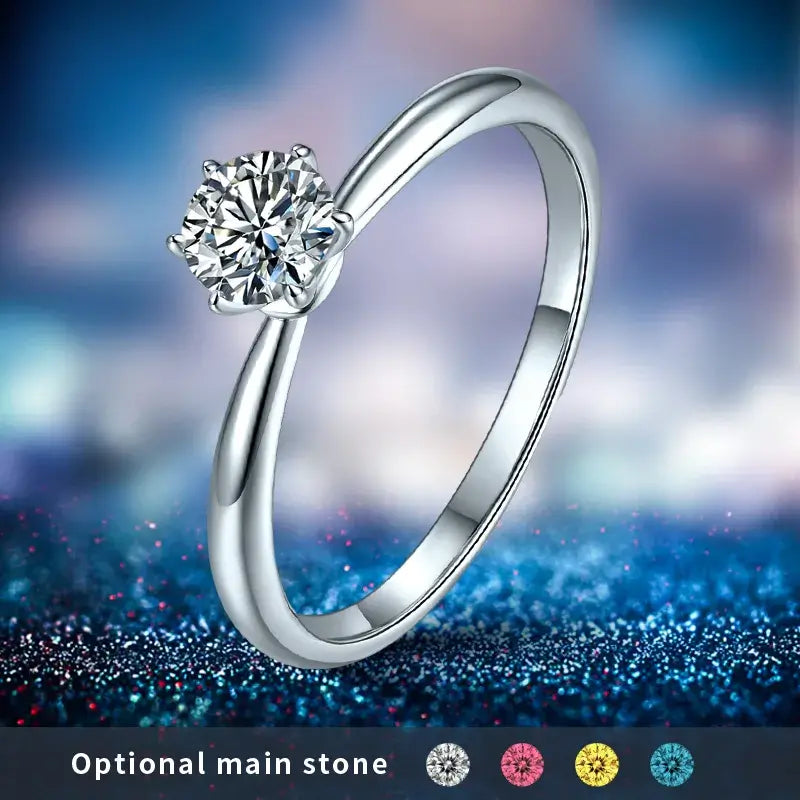 Urban Chic Moissanite Ring