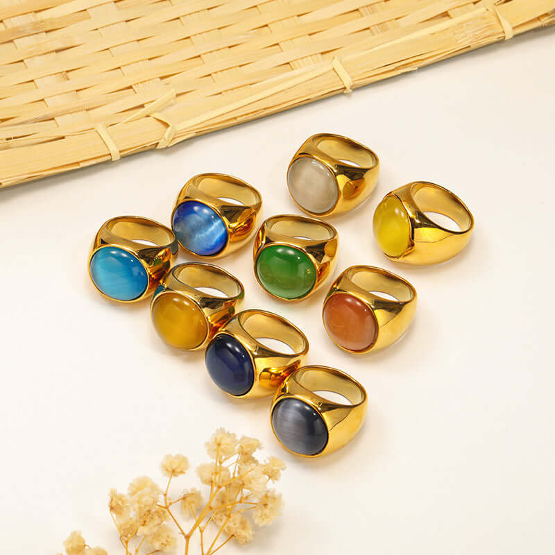 Stone Pop Ring