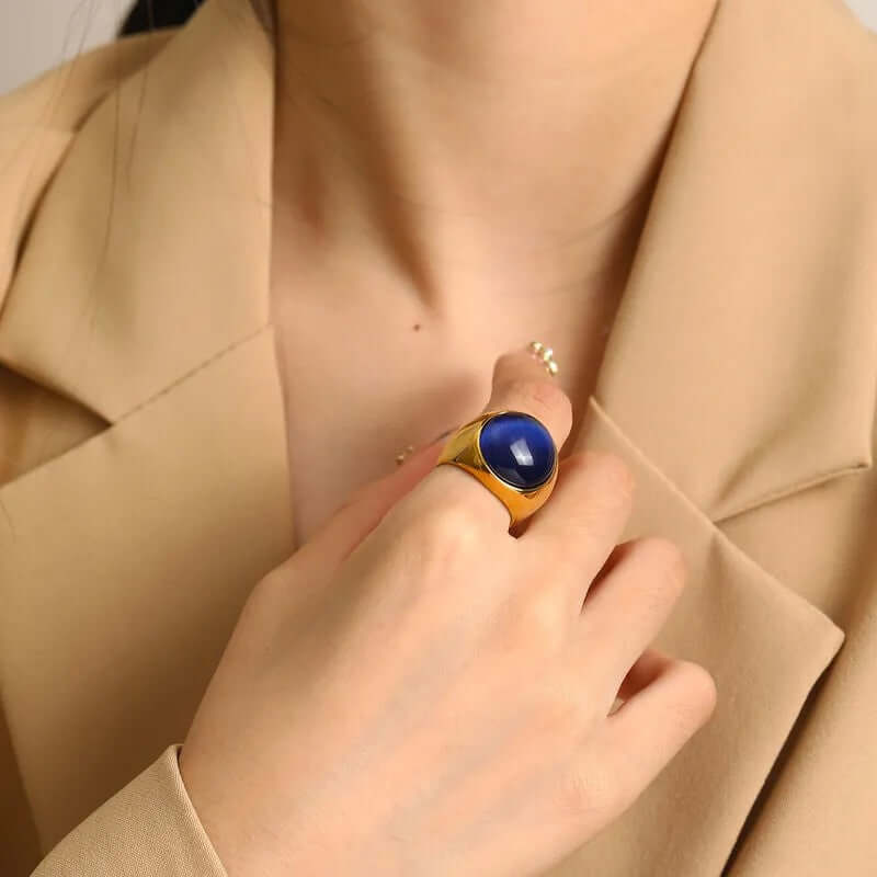 Stone Pop Ring