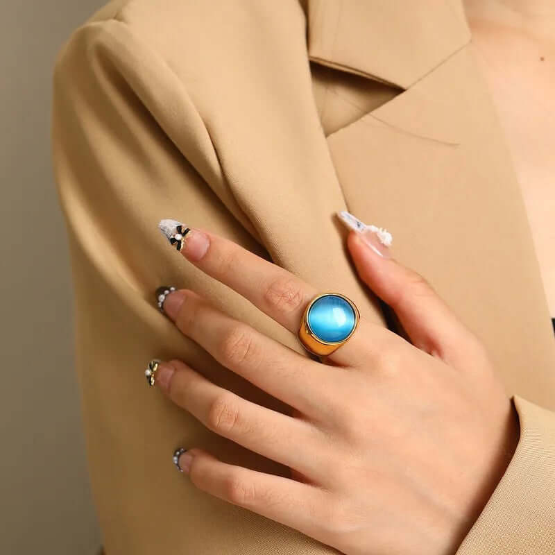 Stone Pop Ring