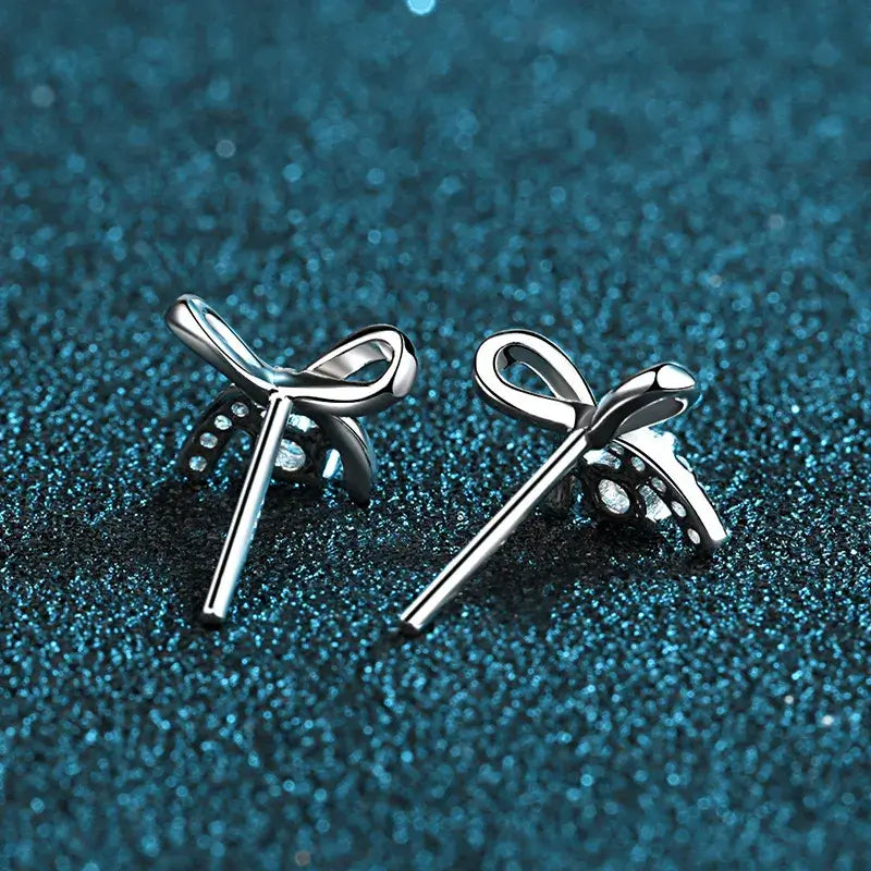 Whirlwind Bow Knot Studs