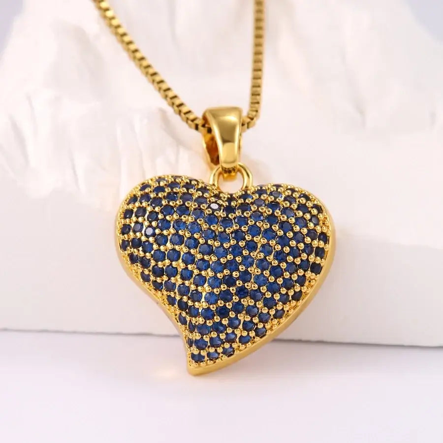 Shiny Heart Necklace