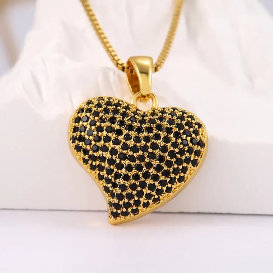 Shiny Heart Necklace